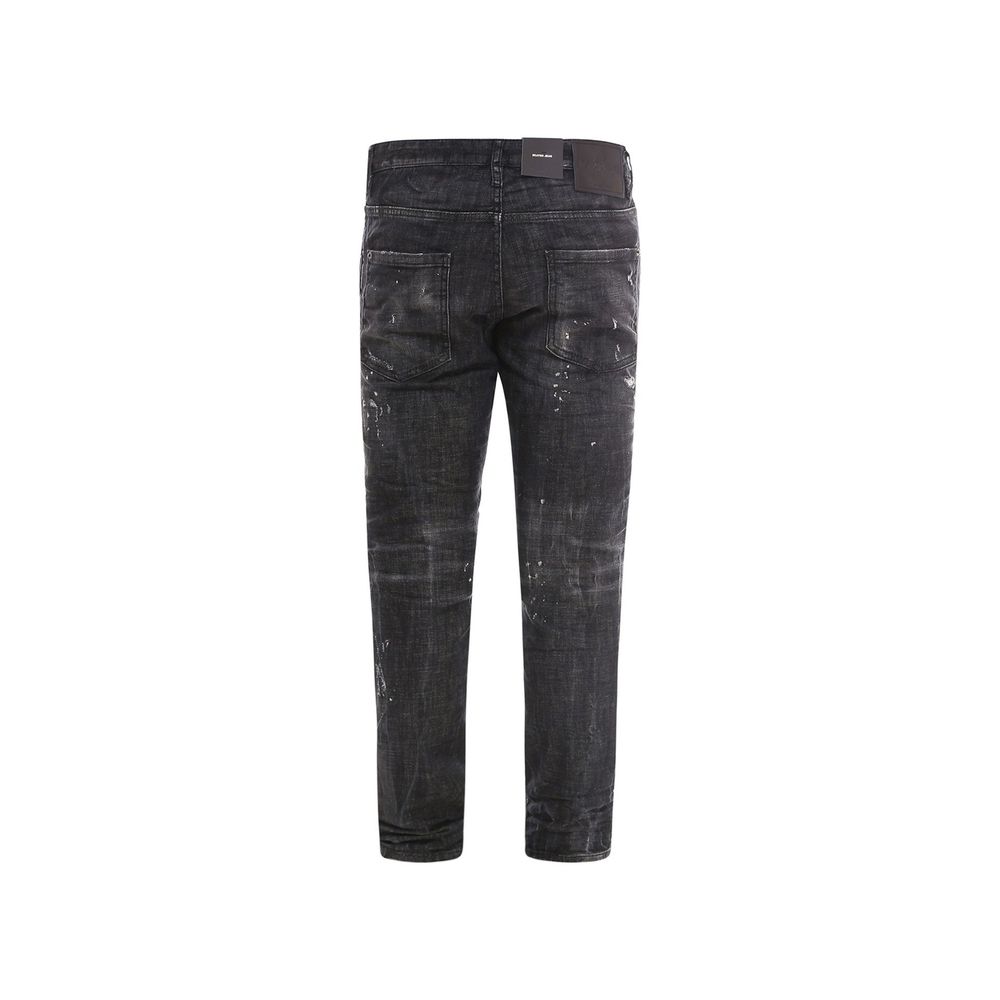 Dsquared² Black Cotton Jeans Women's Denim