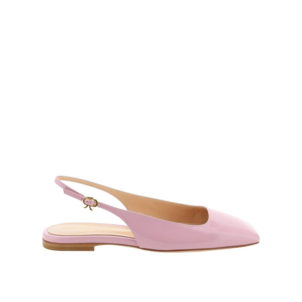 Gianvito Rossi Multicolor Calfskin Flat Women's Sandals