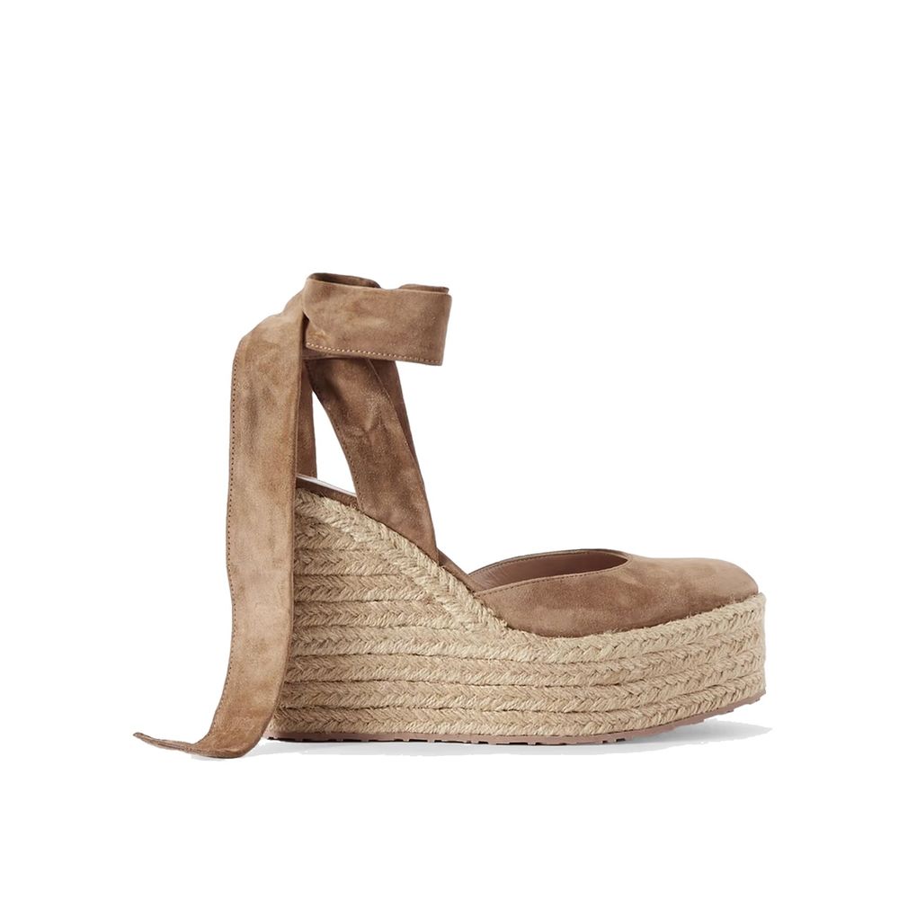 Gianvito Rossi Beige Calfskin Women's Espadrilles