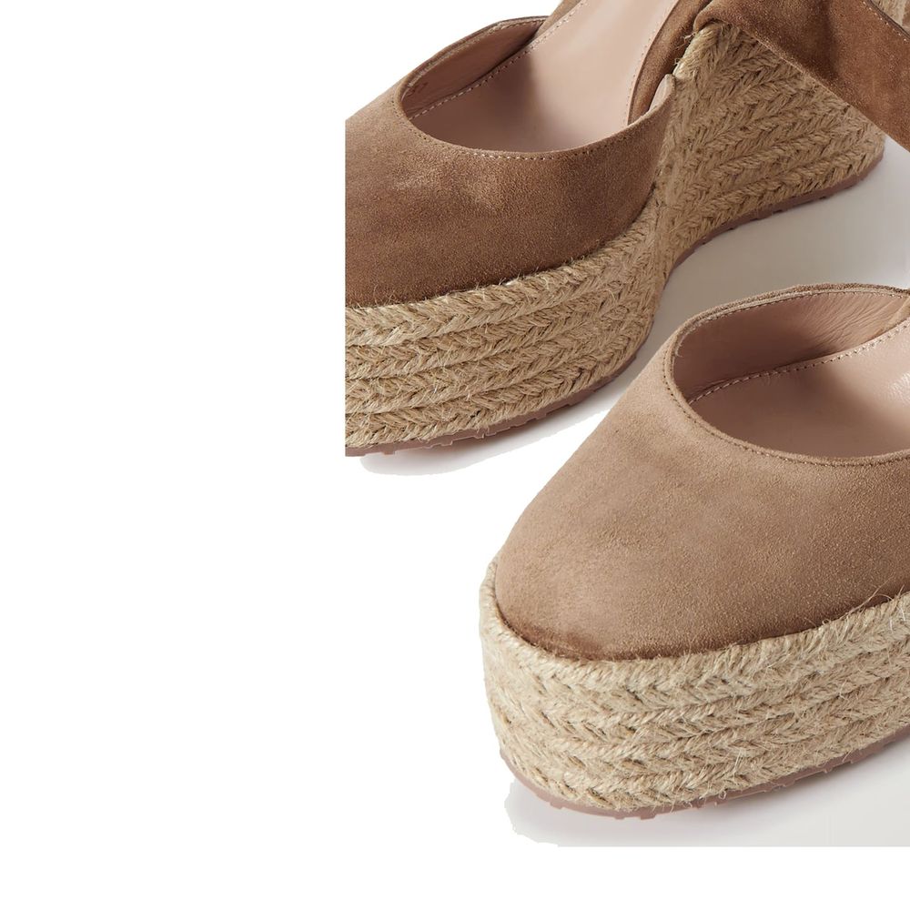 Gianvito Rossi Beige Calfskin Women's Espadrilles