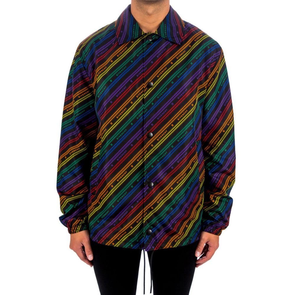 Givenchy Black Polyamide Shell Men's Jacket