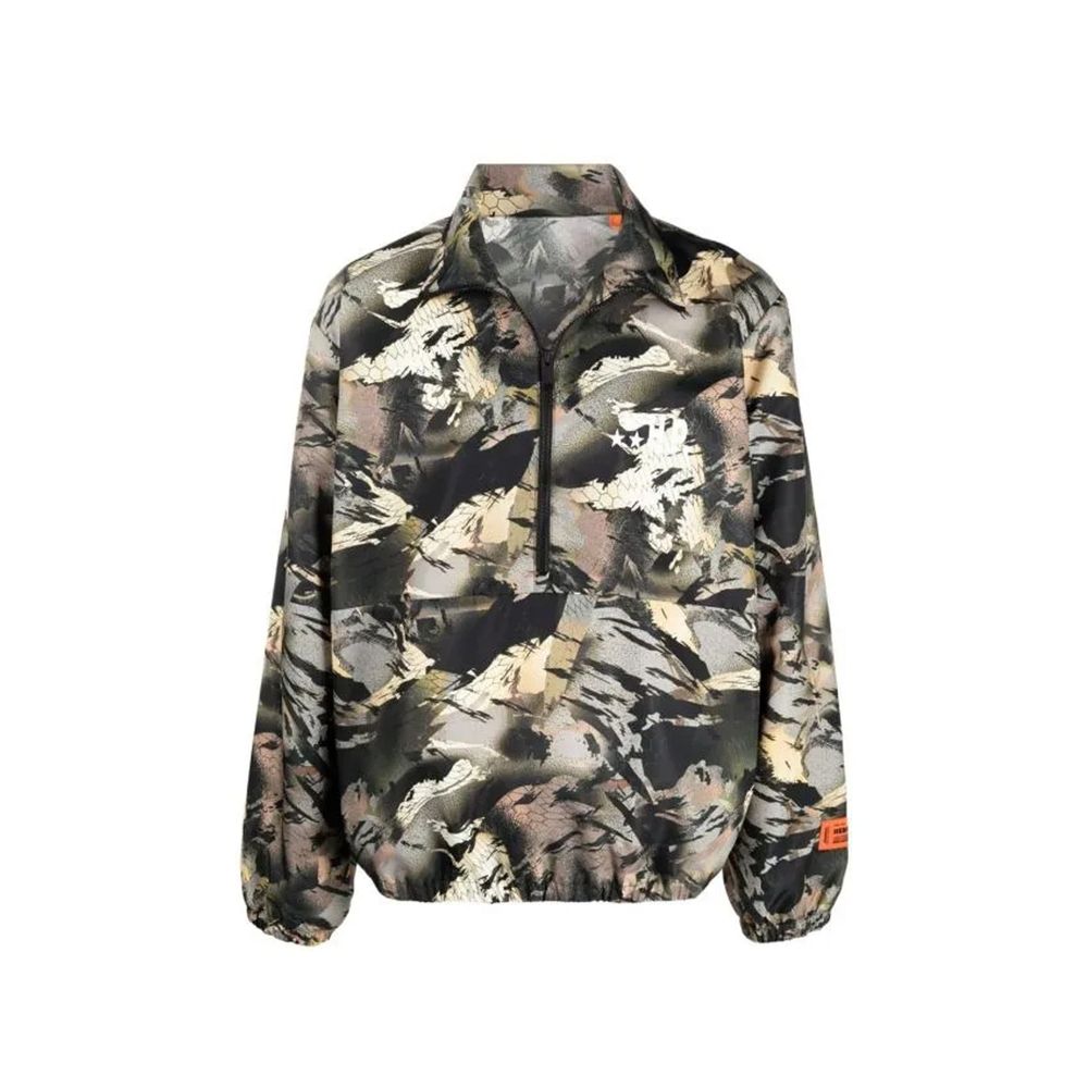 Heron Preston Bicolor Polyamide Shell Men's Jacket