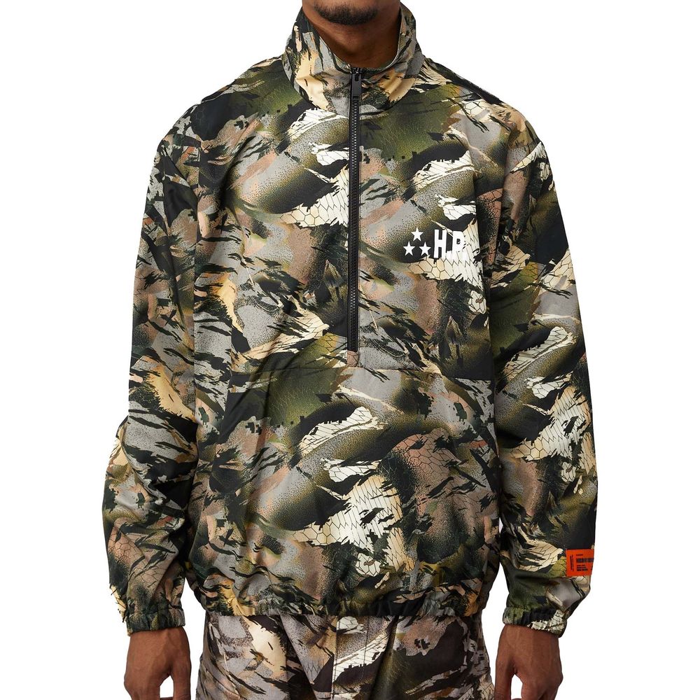 Heron Preston Bicolor Polyamide Shell Men's Jacket
