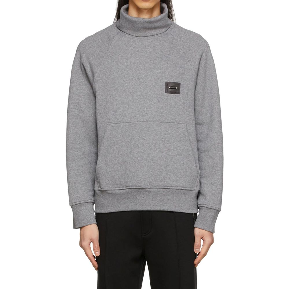 Neil Barrett Gray Cotton Men's Sweatshirt