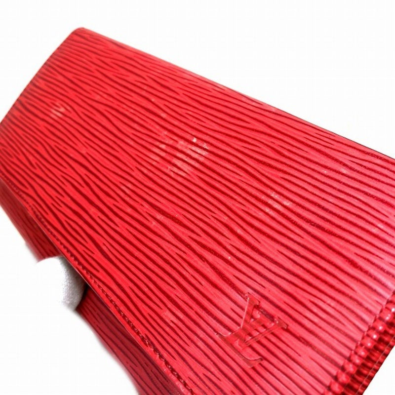 Louis Vuitton Sarah Red Leather Wallet  (Pre-Owned)