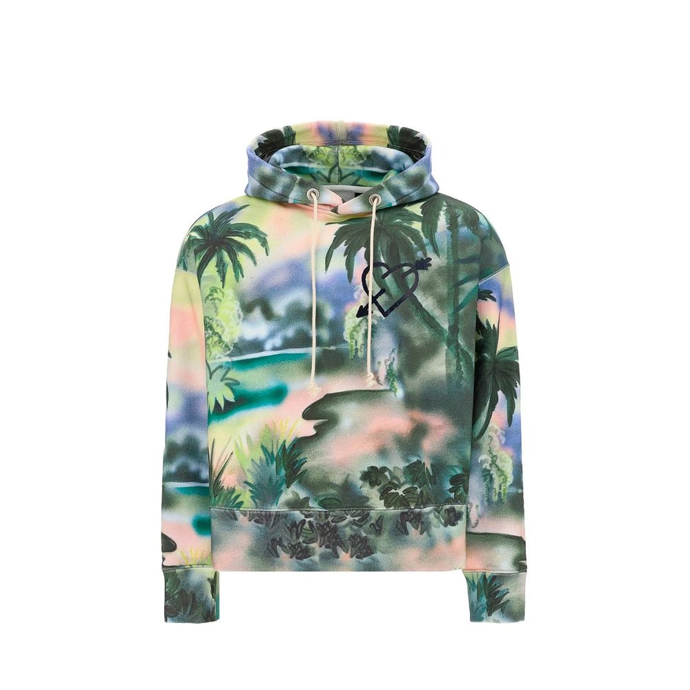 Palm Angels Bicolor Cotton Men's Sweatshirt
