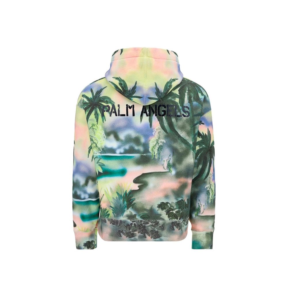 Palm Angels Bicolor Cotton Men's Sweatshirt
