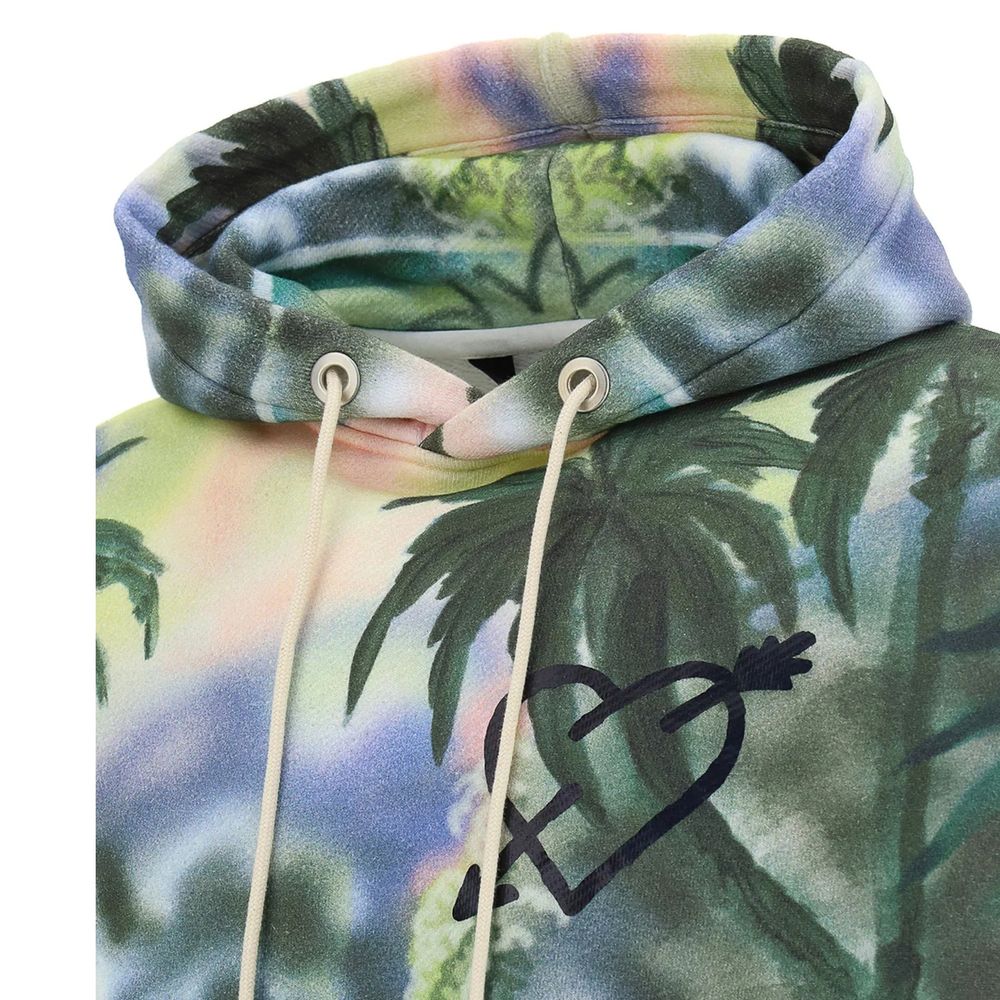 Palm Angels Bicolor Cotton Men's Sweatshirt
