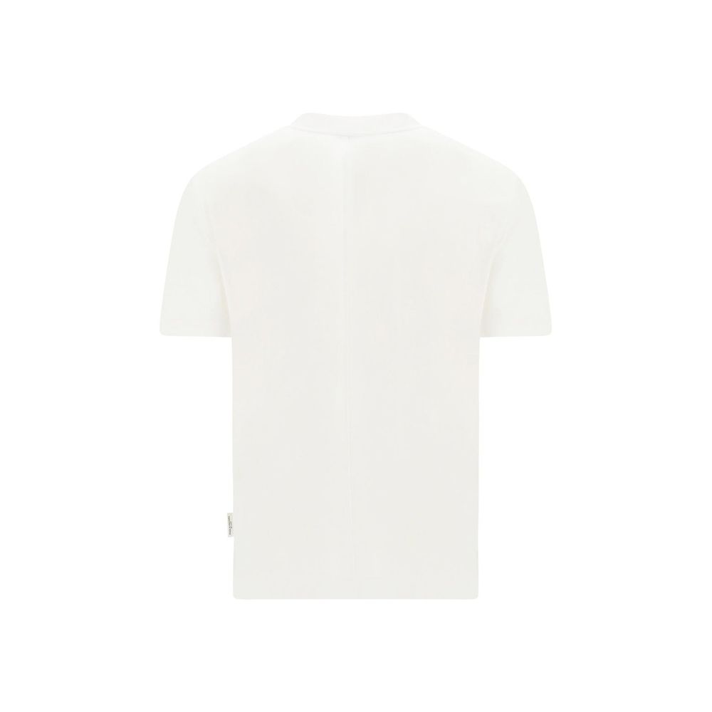 Paolo Pecora Milano White Cotton Men's T-Shirt