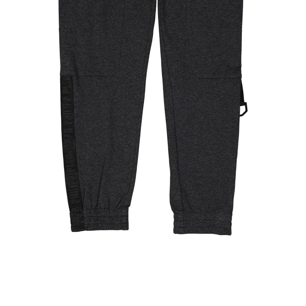 Philipp Plein Gray Cotton Joggers (Workout Men's Pants)