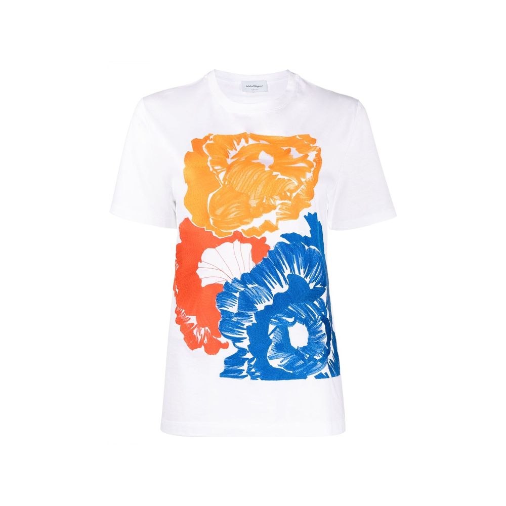 Salvatore Ferragamo White Cotton Women's T-Shirt