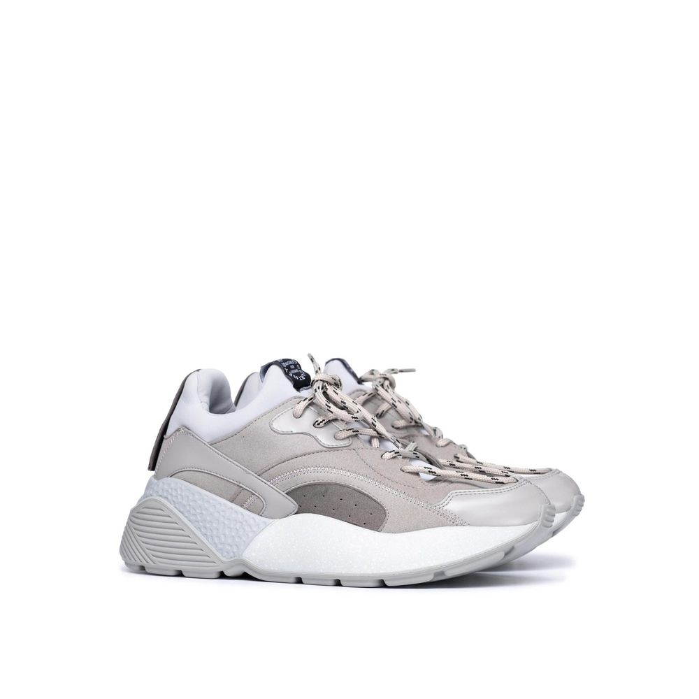 Stella McCartney Gray Vegan Leather Chunky Women's Sneakers
