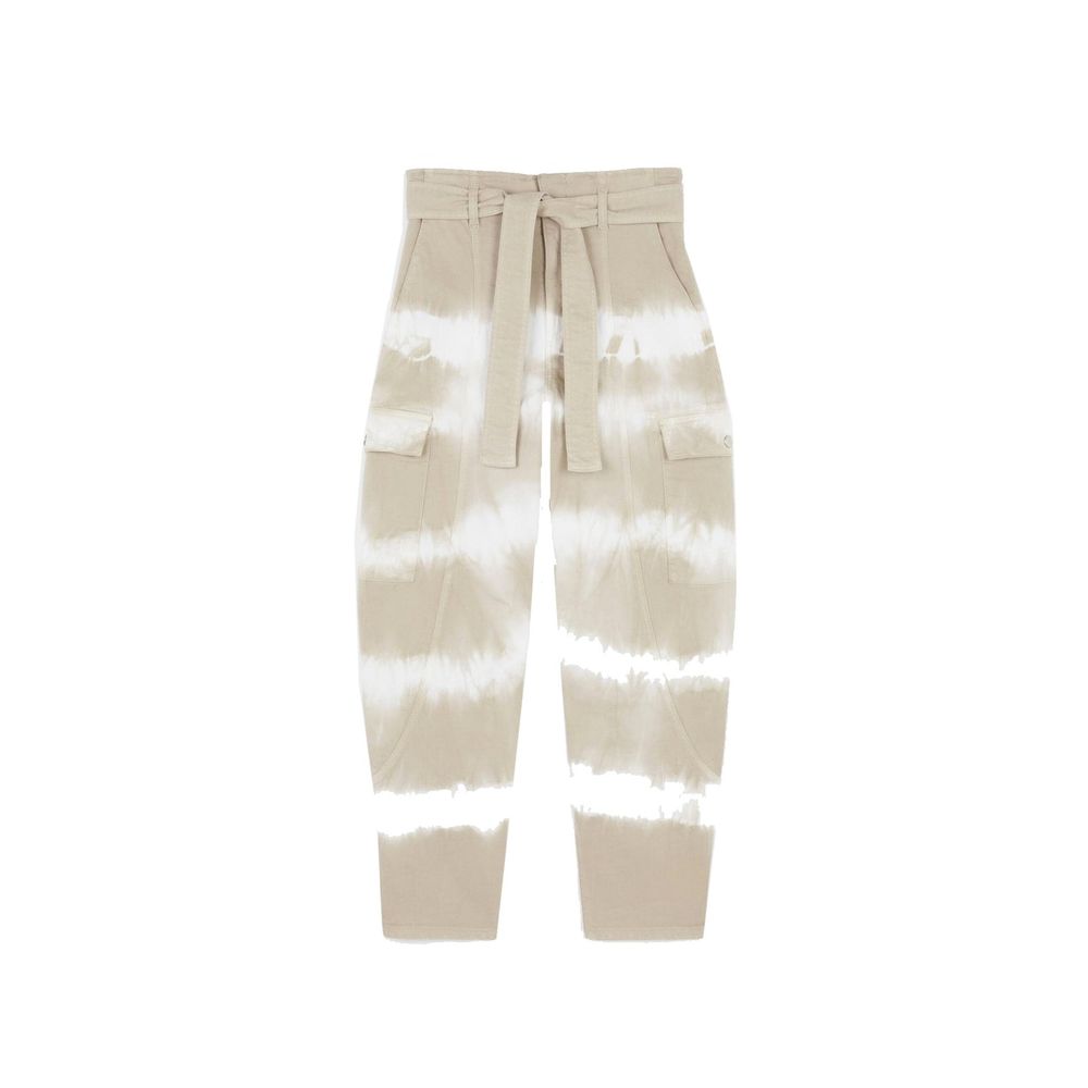 Stella McCartney White Cotton Cargo Women's Pants