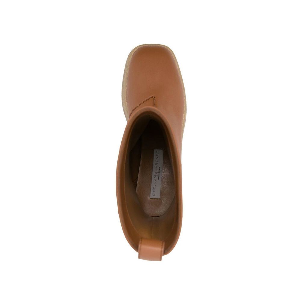 Stella McCartney Brown Polyethylene Ankle Women's Boots