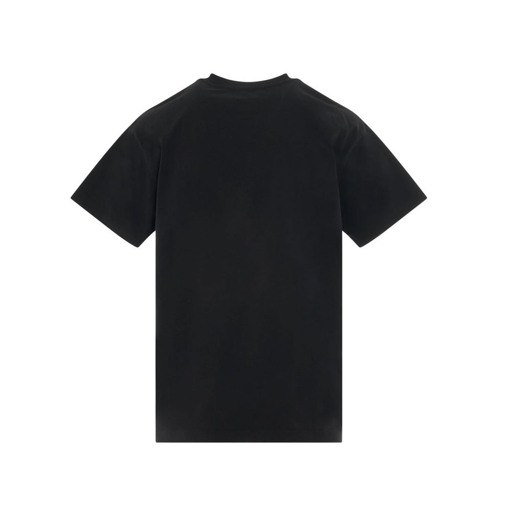 Ambush Black Cotton Women's T-Shirt