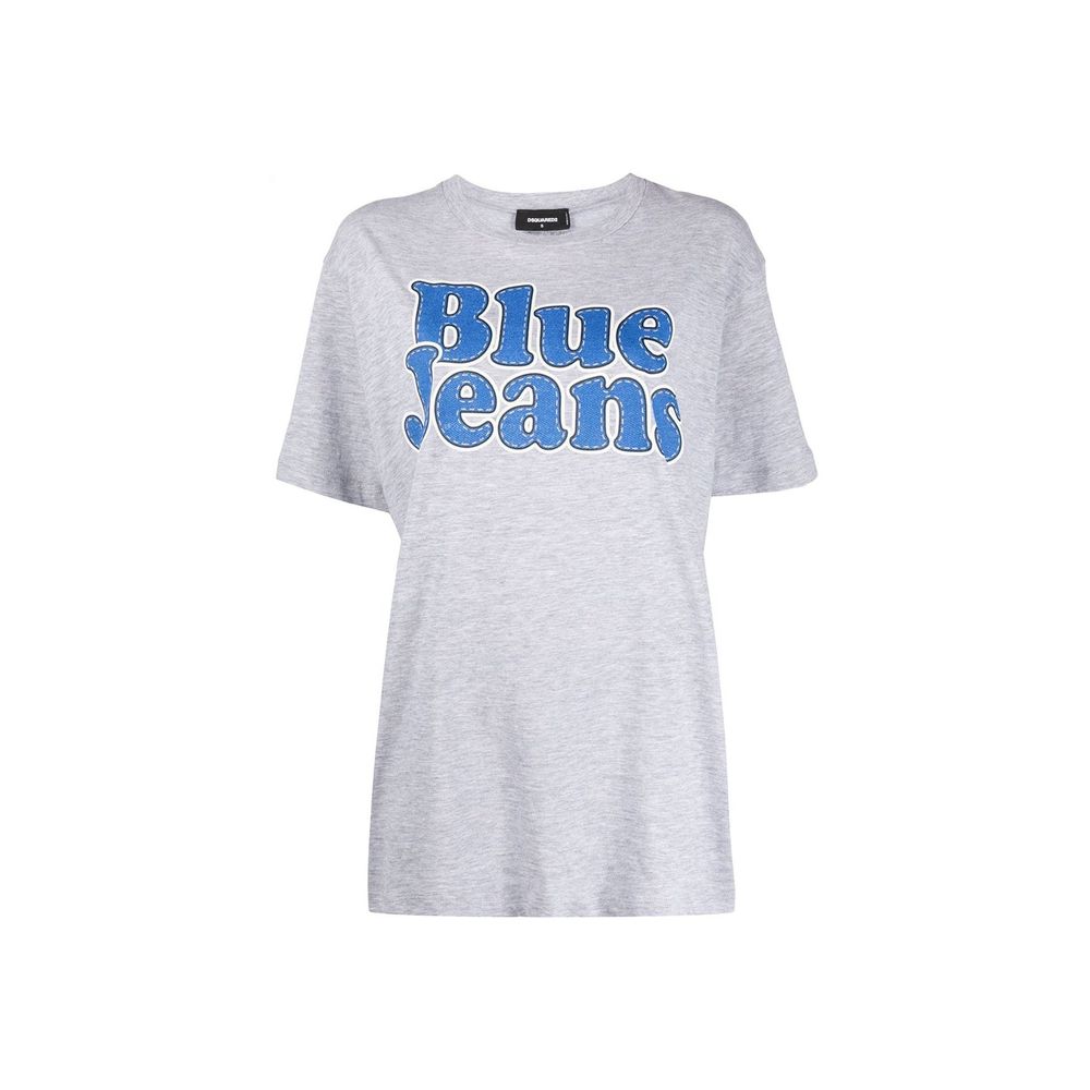 Dsquared² Gray Cotton Women's T-Shirt