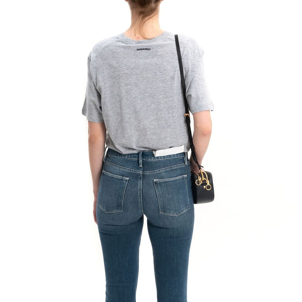 Dsquared² Gray Cotton Women's T-Shirt