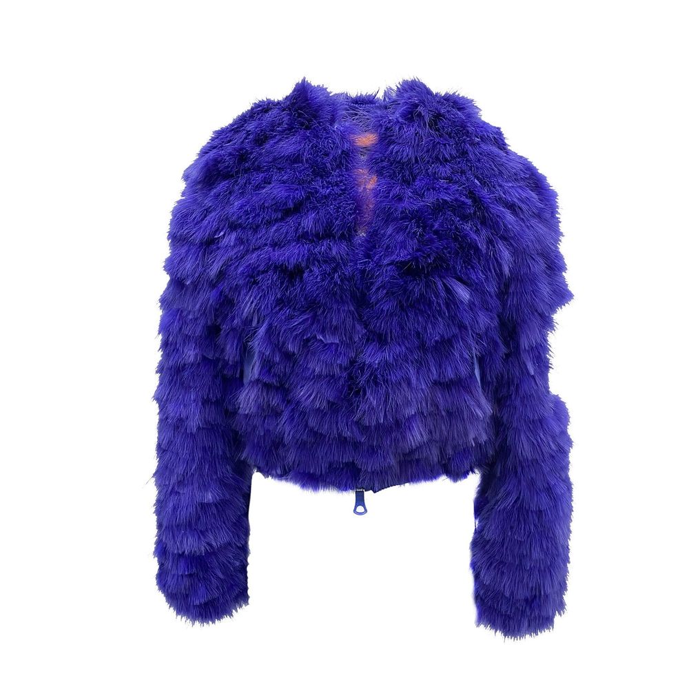 Dsquared² Blue Feather Women's Bomber