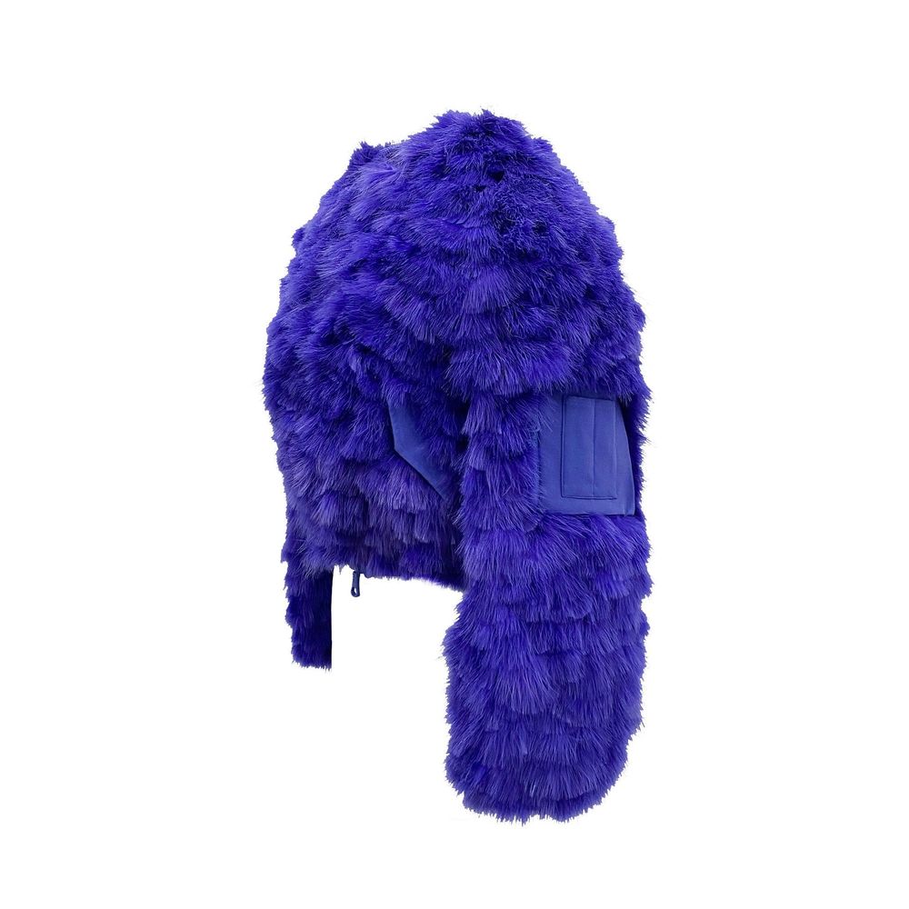 Dsquared² Blue Feather Women's Bomber