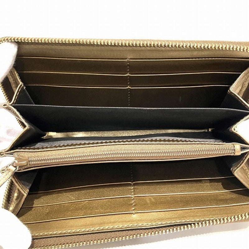 Gucci Brown Patent Leather Wallet  (Pre-Owned)