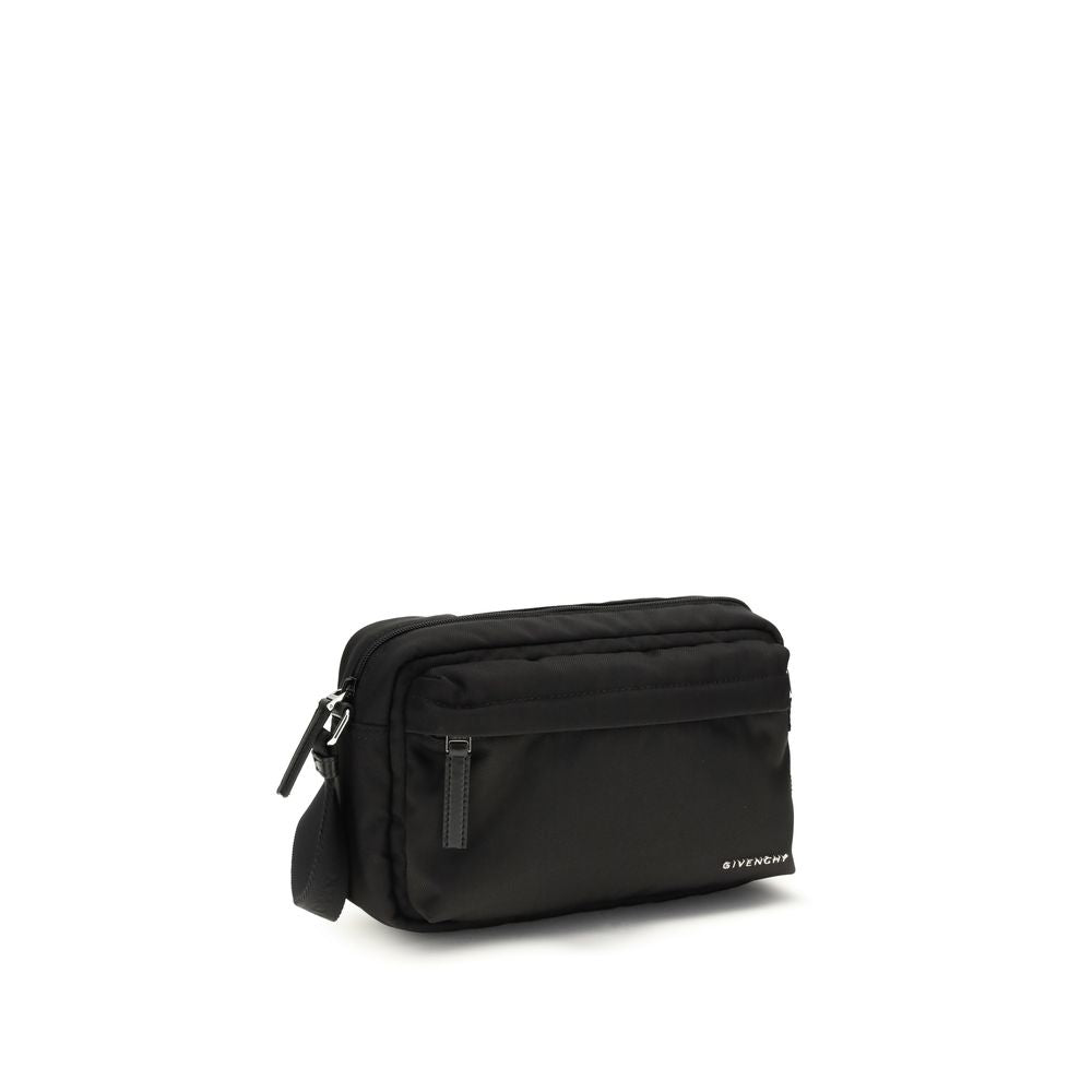 Givenchy Black Polyamide Shoulder Men's Bag