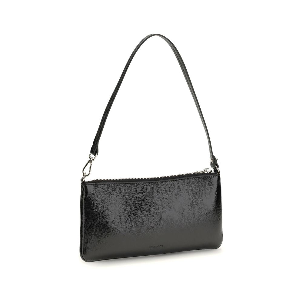 Courrèges Black Cowhide Shoulder Women's Bag