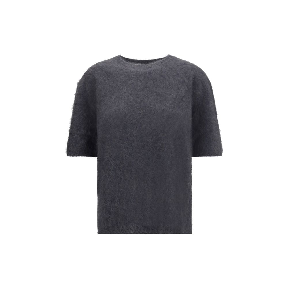 Lisa Yang Gray Cashmere Women's Sweater