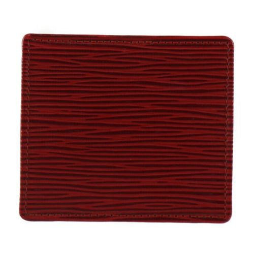 Louis Vuitton Porte Monnaie Boîte Red Leather Wallet  (Pre-Owned)