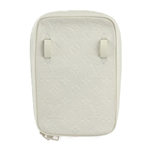 Louis Vuitton Utility White Leather Shoulder Bag (Pre-Owned)