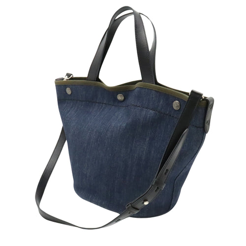 Prada Blue Denim - Jeans Tote Bag (Pre-Owned)