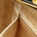 Dior Lady Dior Navy Suede Handbag (Pre-Owned)