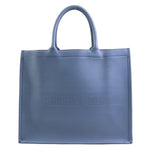Dior Blue Leather Tote Bag (Pre-Owned)