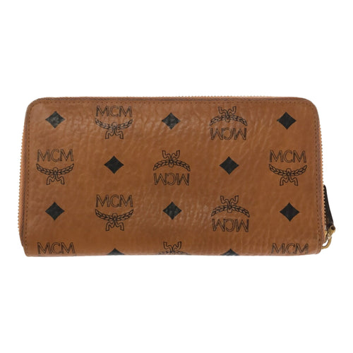 MCM Camel Leather Wallet  (Pre-Owned)