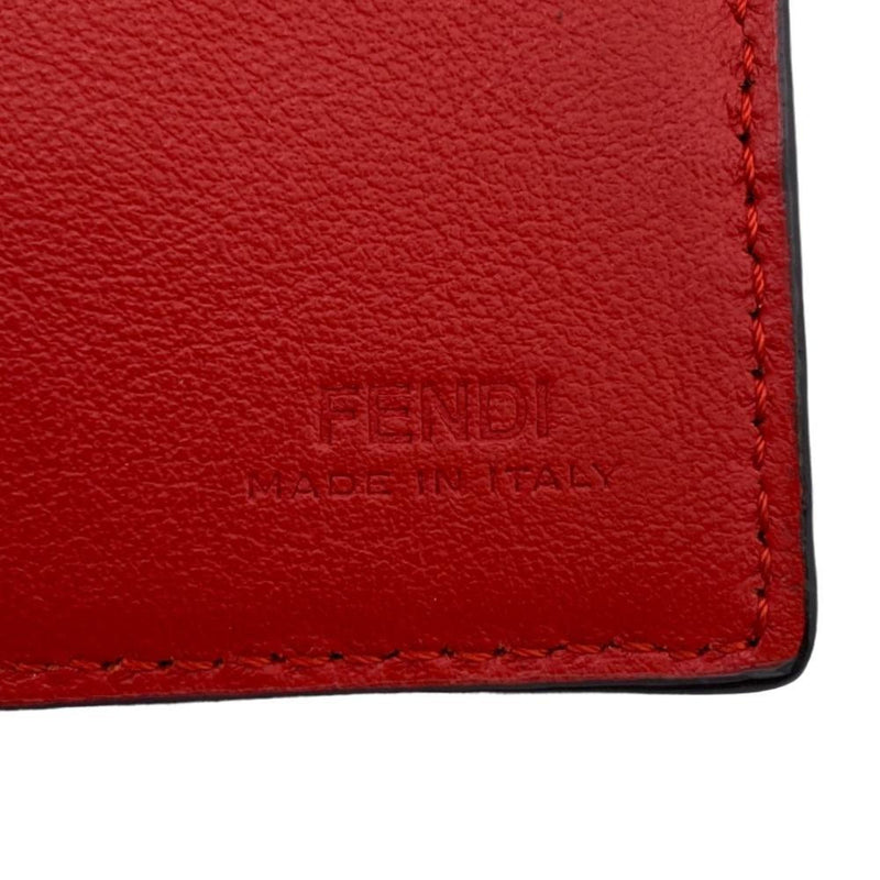 Fendi Zucca Black Leather Wallet  (Pre-Owned)