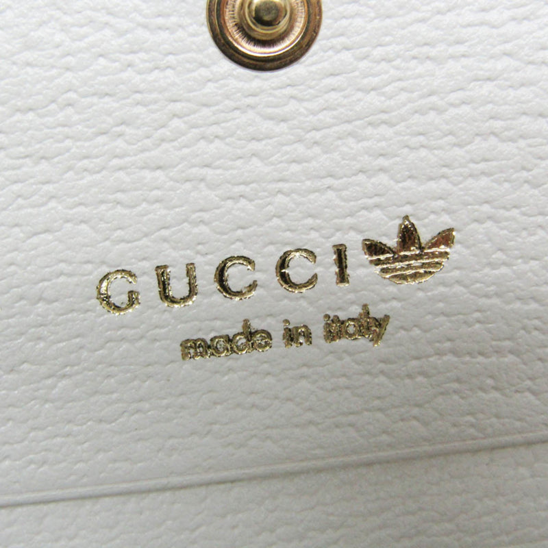 Gucci Horsebit White Leather Wallet  (Pre-Owned)