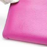 Hermès -- Pink Leather Wallet  (Pre-Owned)