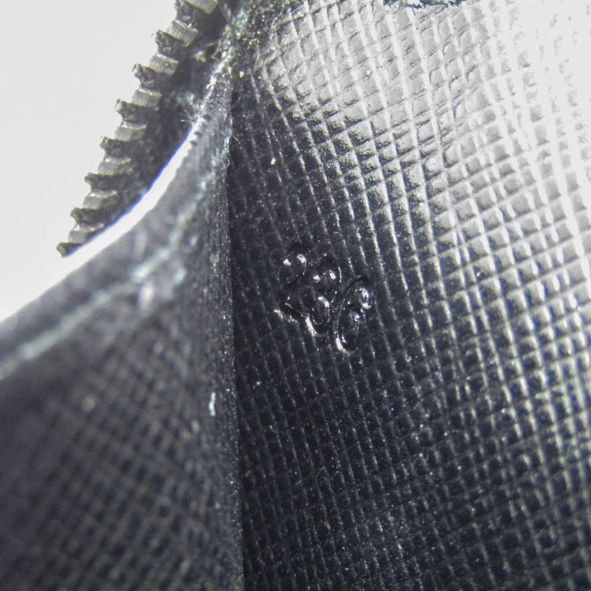 Prada Saffiano Black Leather Wallet  (Pre-Owned)