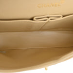 Chanel Timeless Beige Leather Shoulder Bag (Pre-Owned)