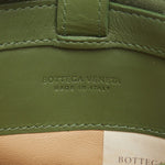 Bottega Veneta Intrecciato Green Leather Wallet  (Pre-Owned)