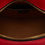MCM Visetos Red Canvas Backpack Bag (Pre-Owned)