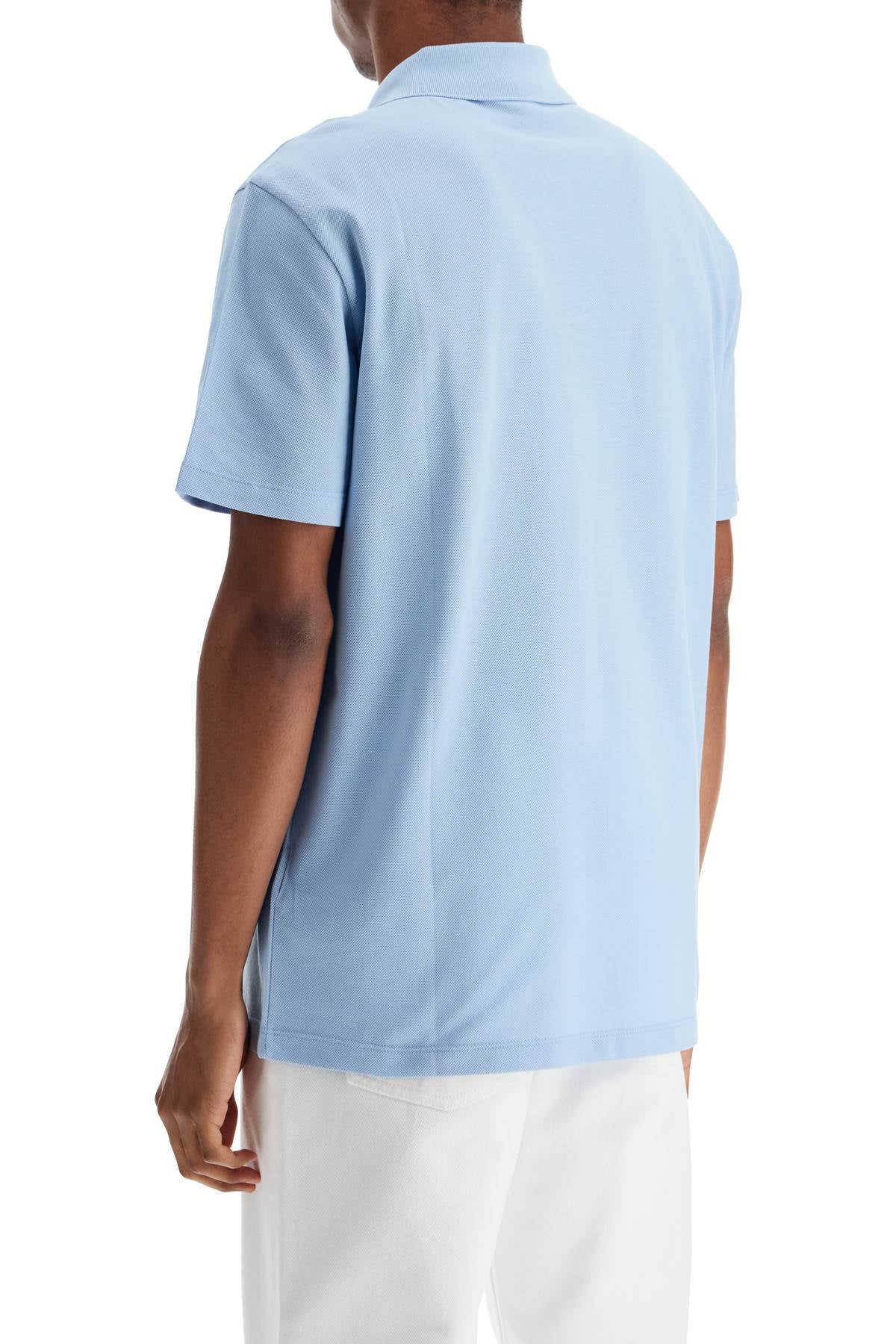 Versace Men's Short-Sleeved Polo Shirt With Logo