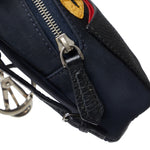 Fendi Black Leather Backpack Bag (Pre-Owned)