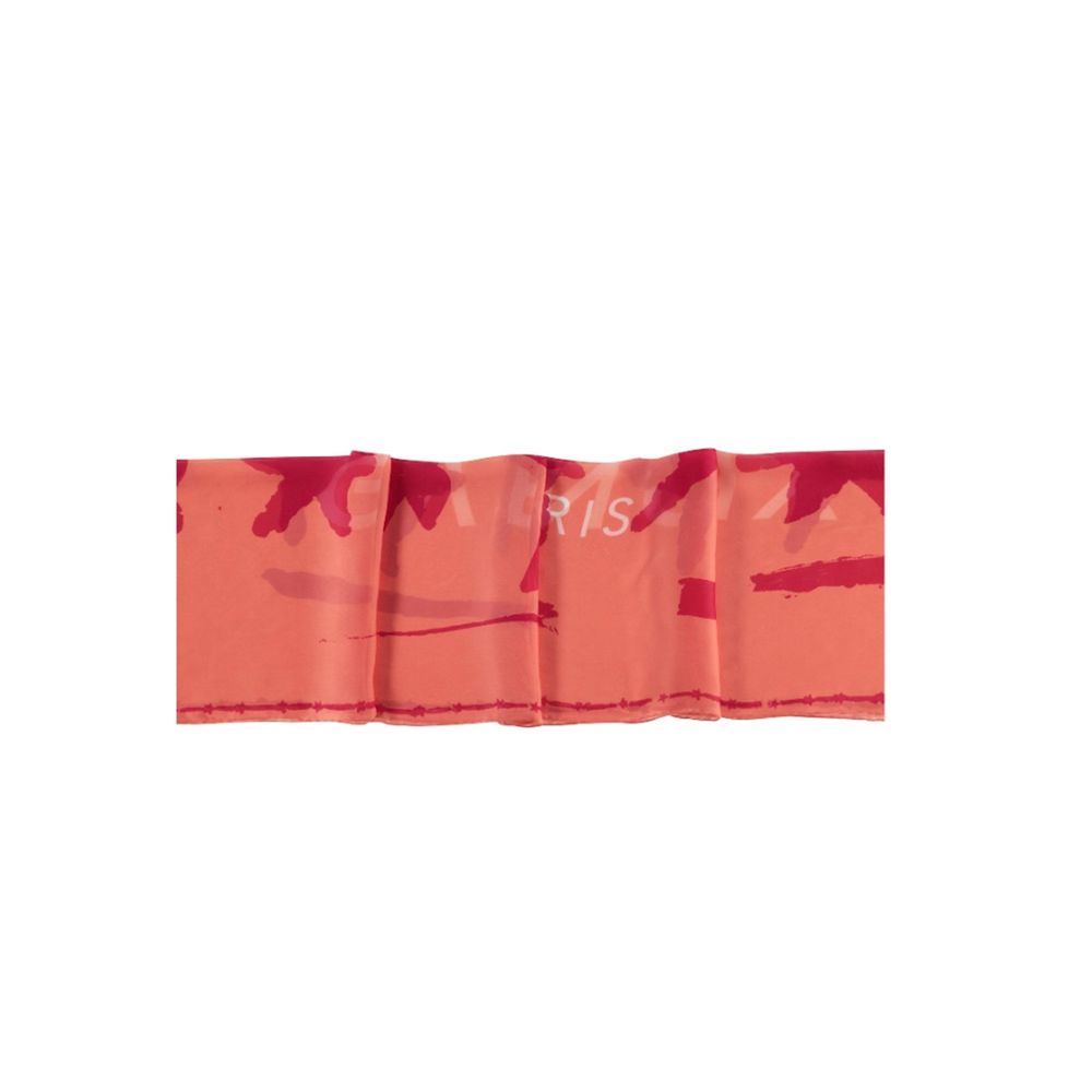 Givenchy Orange Silk Men's Scarf