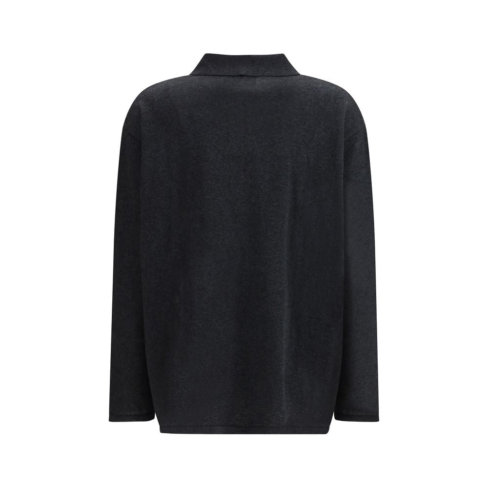 Lisa Yang Gray Cotton Women's Sweatshirt