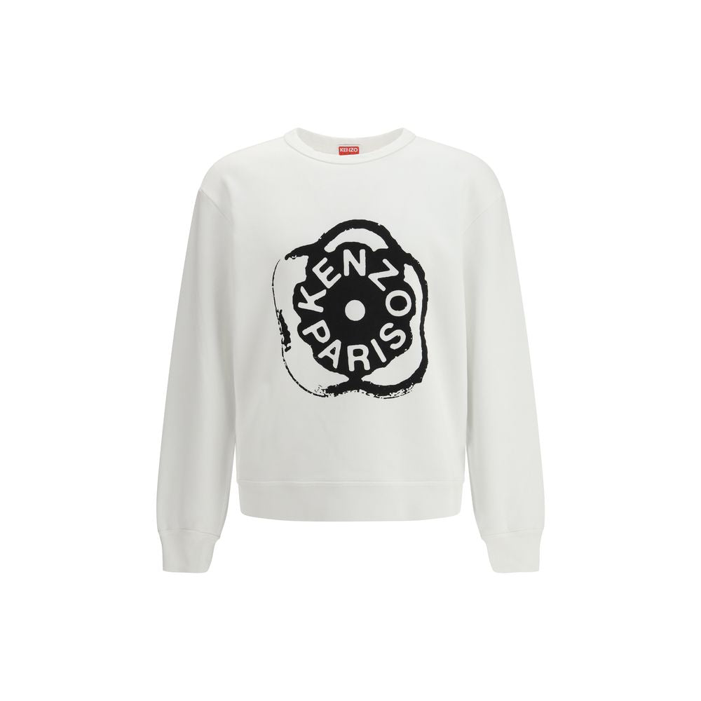 Kenzo White Cotton Men's Sweatshirt