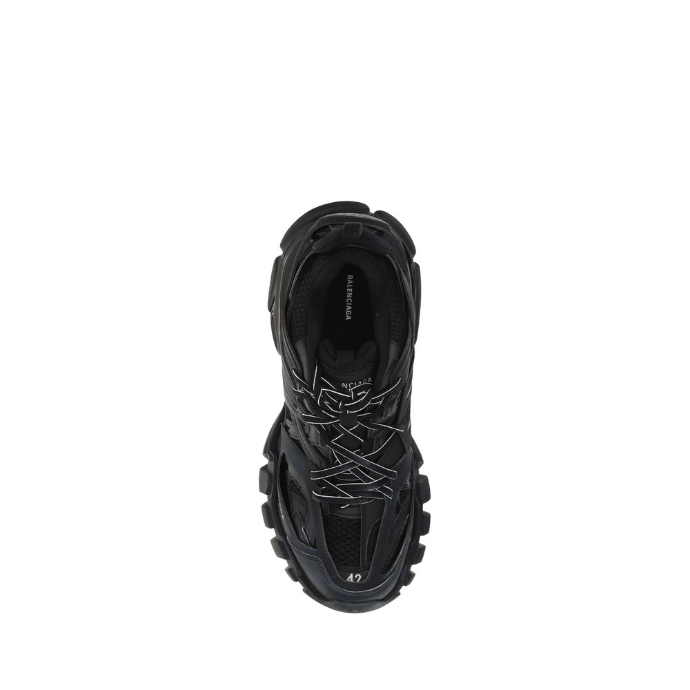 Balenciaga Black Polyethylene Athletic Men's Sneakers