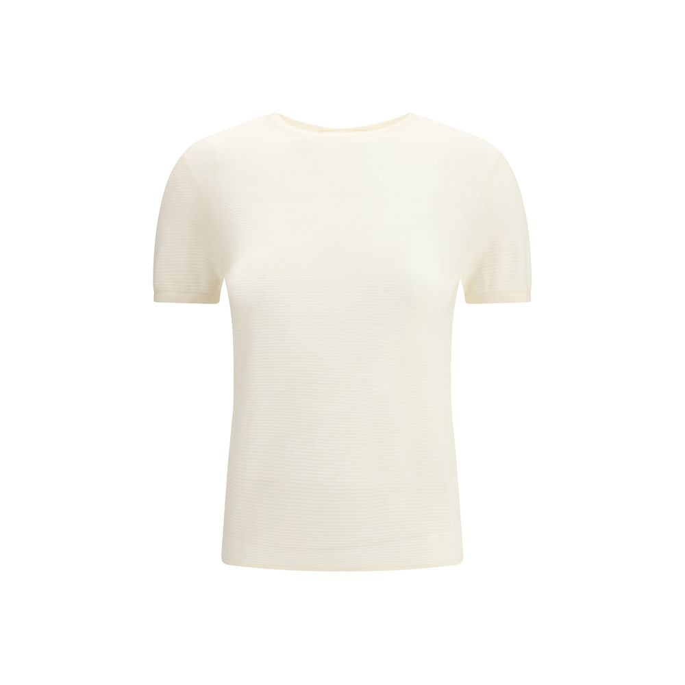 Lisa Yang White Cashmere Women's T-Shirt
