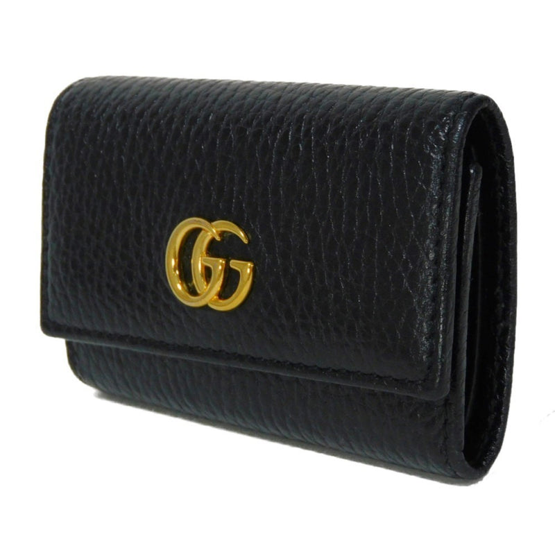Gucci Marmont Black Leather Wallet  (Pre-Owned)
