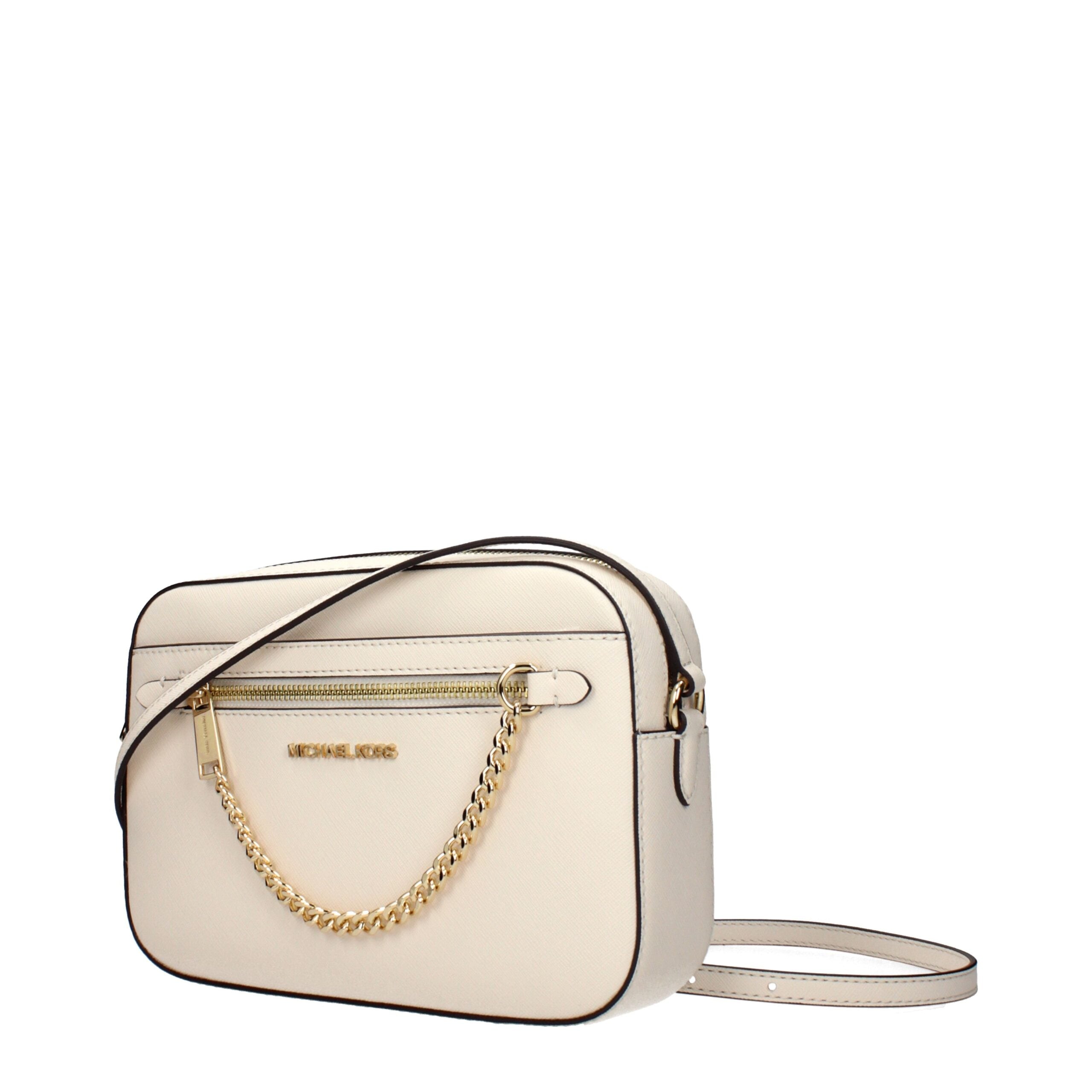 Michael Kors Beige Leather Crossbody Women's Bag