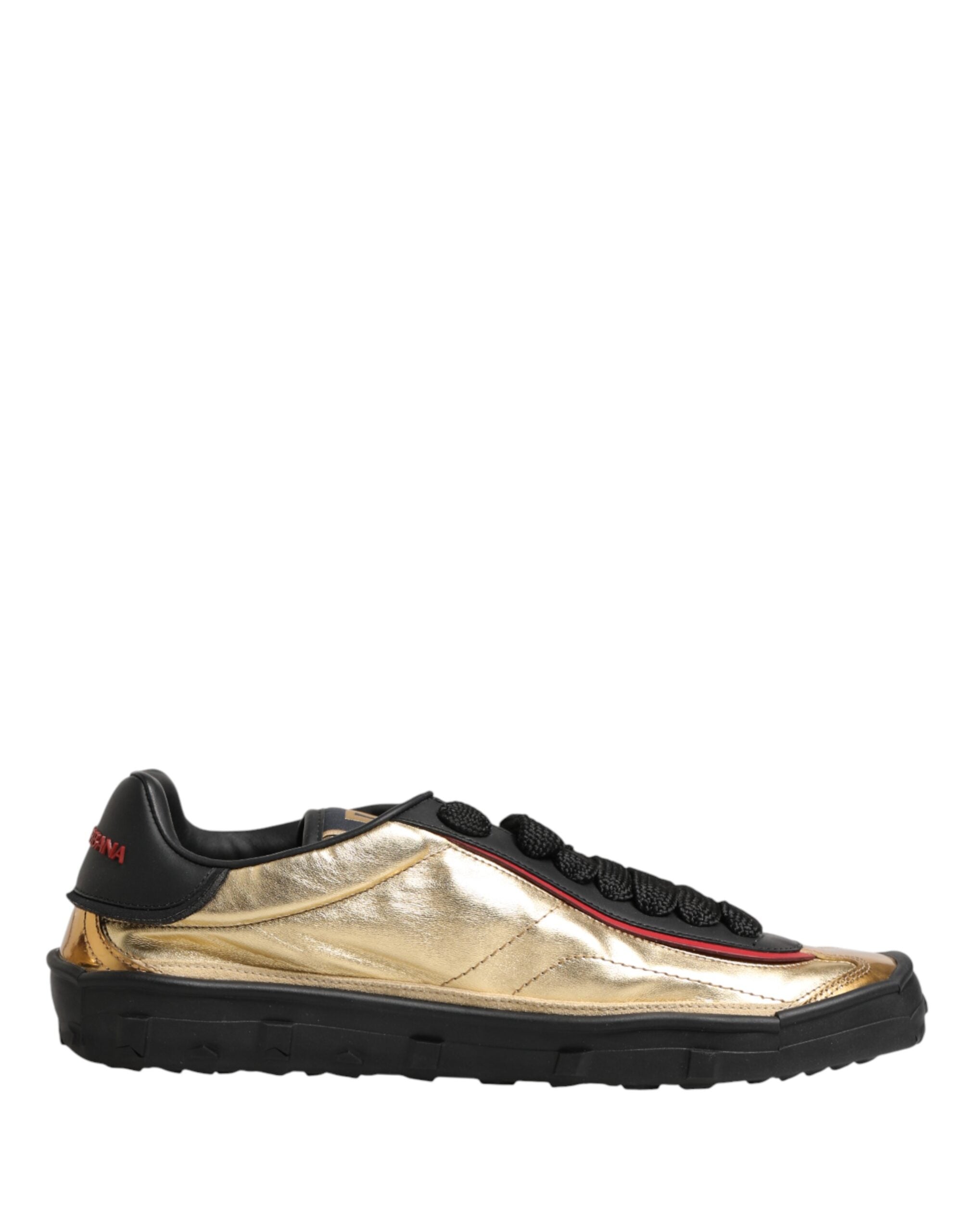 Dolce & Gabbana Multicolor Old Runner Lace Up Sneakers Men's Shoes